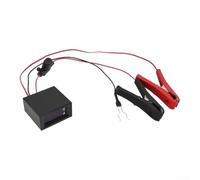Testeur de Charge ABS Compact pour Voiture 12V | Écran digital clair, lecture tension précise, diagnostic rapide, idéal garage maison, compact noir