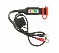OptiMATE Moniteur batterie 12V O-124 – câble permanent 4 LED, SAE, résistant -40°C