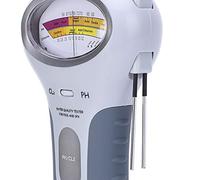 Testeur de chlore PC-102B CL2 Testeur de PH, testeur de pH et de niveau de chlore CL2 Analyseur de moniteur de qualité d'eau portable pour piscine hydroponique et PH d'aquarium