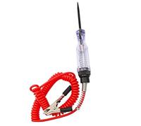 Testeur de circuit - 6 à 24 V. Lumière avec des chefs de test à ressort étendus | Testeur de circuit automobile | Outil de sonde pointu pour les voitures de diagnostic de fil automobile