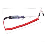 Testeur de circuit à affichage numérique avec fil à ressort pour test de borne de batterie de voiture, camion, vérification des fusibles et vérification de sortie du générateur (A)