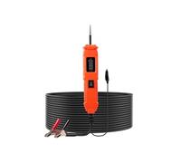 VEVOR Testeur de Circuit Automobile 6-36 V DC, Testeur de Continuité avec Écran LED et Éclairage, Sonde de Test avec Câble 4 m, pour Tests de Tension, de Polarité et d'Activation des Composants
