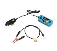 Testeur de circuit automobile CNBJ-611 avec écran LCD, plage de mesure de 0,01 à 19,99 A, rétroéclairage bleu et lumière avant pour diagnostic des erreurs de boîte à fusibles de voiture (CNBJ-611 +