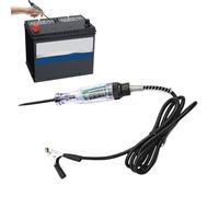 Testeur de circuit automobile d'ampoule LED, lampe de test automobile | Stylo électrique numérique de voiture - Sonde en acier et pince crocodile, testeur de circuit de tension de voiture pour fusible