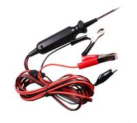 Testeur de circuit automobile multifonction avec plage de tension 6 24 V, indicateurs de polarité LED, test de continuité et fil étendu pour diagnostic de véhicule