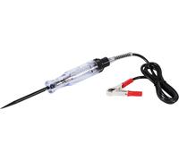 Testeur de circuit de tension Auto 6V 12V 24V DC Car Truck Test VoltMet Long Probe Pen Light Bulb