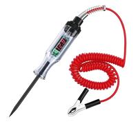 Testeur de circuit de tension de camion de voiture, outils automatiques, sonde de diagnostic, stylo de test, ampoule électrique, stylo de mesure (rouge)