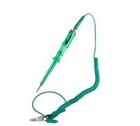 Testeur de Circuit de Tension, Keenso Stylo de Test Électrique Sonde Appareil de Contrôle 6V / 24V pour les Systèmes de Basse Tension, Fusible, Commutateur, Fils pour Réparation de Circuit(Green)