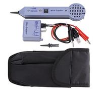 Testeur De Circuit De Traceur De Fil,Kit De Testeur De Traçage De Câble Réseau, Testeur De Traçage De Tonalité, Détecteur De Toner De Câble D'amplificateur à Induction Réglable Audio, Coque ABS,