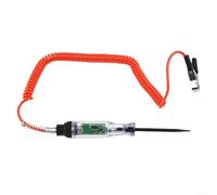 Testeur de circuit électrique numérique 361224VDC pour phares de véhicule et circuits de câblage avec clip isolé sûr et poignée ABS robuste
