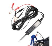Testeur de circuit électrique | Outil de test de câbles électriques 6-24 V - Détecteur numérique de précision, mesureur, fiche, fusible, analyseur de câbles pour diagnostic et réparations automobiles
