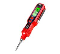 Testeur de circuit en ABS avec alarme sonore et indicateurs LED pour une utilisation par les électriciens domestiques, stylo NCV professionnel avec lampe de poche rétroéclairée pour détecter la