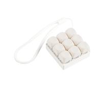 Testeur de claviers colorés en silicone porte-clés avec commentaires tactiles pour adultes et étudiants