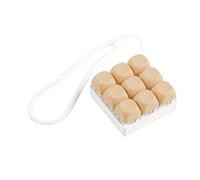 Testeur de claviers colorés en silicone porte-clés avec commentaires tactiles pour adultes et étudiants