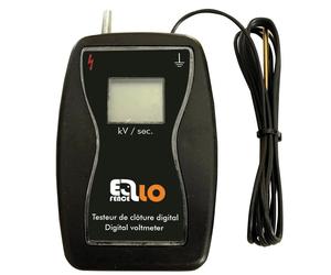 Testeur de clôture digital Beaumont Ello Noir TU