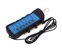 Testeur de Cloture Electrique 1000-10000 V, Testeur De Tension pour Cloture Electrique Portable Testeur De Tension, pour Ferme Maison Jardin Cloture