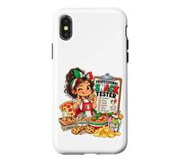 Testeur de collations Professionnel Italien pour Amateur de Cuisine Italie Coque pour iPhone X/XS