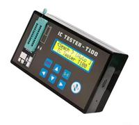 Testeur de composants électroniques T100 pour identifier et tester les transistors logiques et les valeurs du régulateur avec bibliothèque de données intégrée (unité principale)