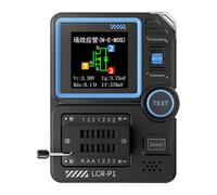 Testeur de composants électroniques - Testeur de condensateur de transistor multifonction - Détecteur automatique - Multimètre - Identification automatique des composants