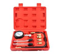 Testeur de Compressiometre Essence, Compressiometre Diesel 0-20 Bar, Testeur de Bougie d'allumage 0-300 PSI, pour Tester Moto, Voiture, Motoneige, Moteur Hors-bord, Tronçonneuse