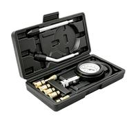 Testeur De Compression De Moteur - Kit De Jauge De Cylindre À Connexion Rapide En Acier Au Chrome-alumine, 300 PSI, 8 Pièces | Outil De Mesure De Pression Diagnostique | Analyse De Détection De