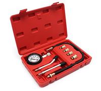 Testeur de compression pour Voiture/Poids lourd Moteurs à essence, 0-21 bars 9-Pièces Kit
