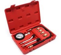 Testeur de compression pour Voiture/ Poids lourd Moteurs à essence, 0-21 bars 9-Pièces Kit
