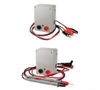 Testeur de continuité 9 V avec sonnerie et alarme visuelle sonore, boîtier en ABS compact pour des contrôles précis de connectivité des fils, pour électriciens et ateliers (stylo testeur à clip)