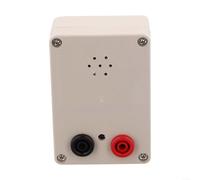 Testeur de continuité avec buzzer et LED, testeur de continuité 9 V pour câbles et interrupteurs, affichage acoustique et optique, boîtier en ABS blanc (A)