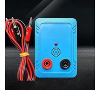 Testeur de continuité avec buzzer pour test de circuit 9 V, détecter les problèmes de fils et de câbles PCB, alertes visuelles et audio, batterie remplaçable (B)