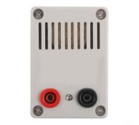 Testeur de continuité professionnel 9 V avec avertisseur sonore et lumière pour câble métallique PCB Diagnostic Compact ABS Blanc (Testeur)