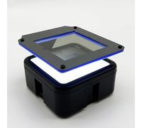 Testeur de contrainte portable pour lentilles, mesureur de contrainte polarisant pour lunettes, température de couleur 6000 K et indice de rendu des couleurs > 85, réglage continu de la couleur, pour