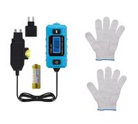Testeur de courant de fusibles de voiture, outil de diagnostic avec gants pour une analyse précise des fuites et une détection des défauts dans les véhicules, camions, inspecteur de circuit par LED
