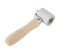 Testeur de Couture en Silicone, Conception de Roulement, Outil de Rouleau de Couture de Lissage Ergonomique Détachable pour Ruban de Toiture en PVC, Outil de Soudage Sûr à Haute Te (Gris Largeur 45