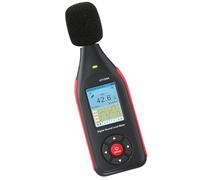 Testeur de décibels rechargeable complet avec pondération rapide et lente en temps réel Fonction d'analyse et d'exportation de données Mesure du bruit en temps réel