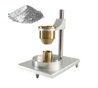 Testeur De Densité Apparente De Poudre, Débitmètre De Poudre Métallique, Débitmètre De Hall À Entonnoir 60°, Double Entonnoirs 2.5/5mm, Construction Inox Pour Métallurgiques(Brass,2.5mm)