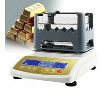 Testeur de densité de pureté d'or et d'argent avec écran LCD détection précise de l'or de l'argent et du platine analyseur de métaux de qualité laboratoire(600K)