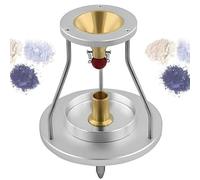 Testeur de densité en vrac de poudre, densimètre empilable avec volume 10 ml, angle de cône 63°, diamètre intérieur de l'entonnoir de 57 mm pour poudres métalliques