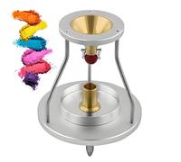 Testeur de densité en vrac en acier inoxydable avec entonnoir conique et tasse à mesurer pour tester les poudres métalliques dans les environnements de laboratoire et industriels