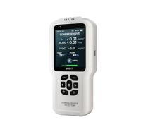 Testeur de détecteur de fuite de gaz Détecteur de gaz 4 en 1, moniteur multifonction, testeur de qualité de l'air, analyseur de température et d'humidité HCHO TVOC Avec une large plage de tests, une s
