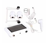 Testeur de détecteur de Peau Digital Sustvita Digital, 5 Pouces d'écran LCD Diagnostic de Peau Analyseur de Cheveux Rechargeable du Cuir chevelu follicule d'huile d'agrandissement