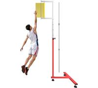 Testeur De Détente Verticale Réglable 1,70-3,60 M | Outil De Mesure De Détente Verticale Au Sol pour Lentraînement De Basketball Et De Volleyball | Entraîneur Vertical avec Girouette pour
