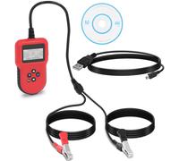 Testeur de diagnostic de batterie LCD 12/24 V