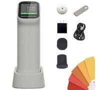Testeur de différence de couleur à calibrage automatique, spectrophotomètre colorimètre portable, interface USB, avec ouverture de test de 6mm et écran tactile IPS
