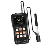 Testeur de dureté à angles multiples avec 100 groupes de mémoire, alimentation rechargeable pour analyse des matériaux industriels, testeur de dureté numérique portable