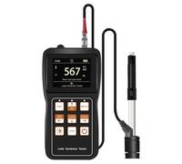 Testeur de dureté à angles multiples avec 100 groupes de mémoire rechargeable pour analyse des matériaux industriels, outil de mesure de la dureté alimenté par batterie