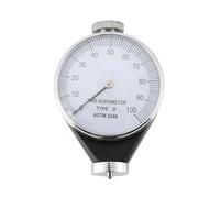 Testeur de dureté au mètre, Shore type A/O/D Pneu en caoutchouc testeur de dureté Duromètre Mètre 0-100 HA (O type)