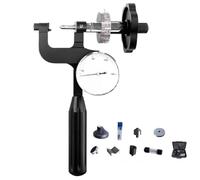 Testeur de dureté métallique portable, force d'essai initiale de 10 kg, orifice de 25 × 25 mm, pour mesure de la dureté du métal sur site