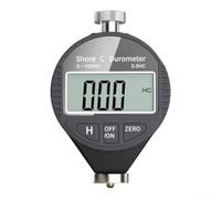 Testeur de dureté numérique, jauge de dureté Shore portable, duromètre pour caoutchouc, plastique, cuir, écran LCD, sonde de type A/C/D, outil portatif (C)