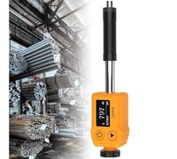 Testeur de dureté portable, duromètre Leeb 7 en 1 pour un test précis de dureté du métal, idéal pour l'évaluation de l'aluminium et de l'acier